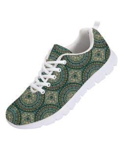 Ornate Floral With Vintage Mandala Elements Running Shoes Sport Sneakers