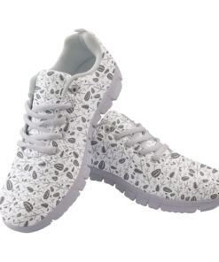 Paw Prints Of Pigeon And Sunflower Seeds In Different Sizes Running Shoes Sport Sneakers