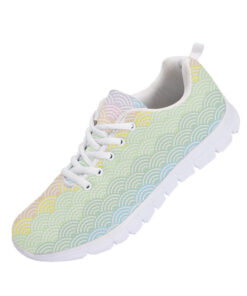 Pastel Rainbow Seigainami Literally Means Sea Wave Running Shoes Sport Sneakers
