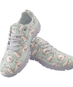 Pink Sphynx Cats In Cartoon Style Running Shoes Sport Sneakers