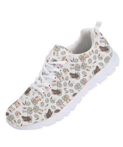 Pattern Of Faces Of Different Skin Colors Running Shoes Sport Sneakers